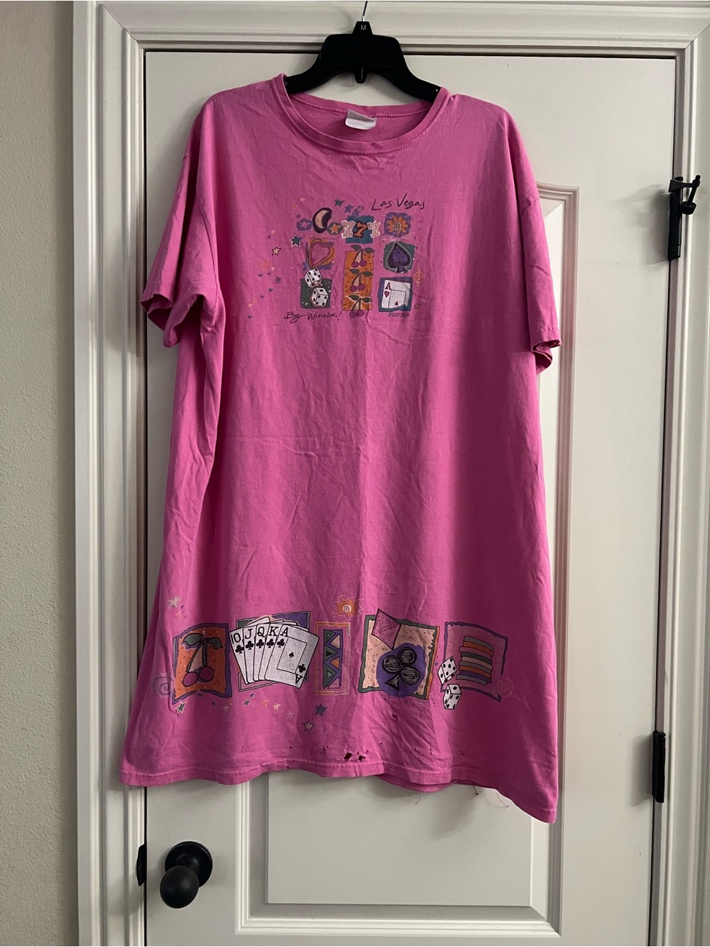 Vintage Las Vegas Graphic T-Shirt Dress